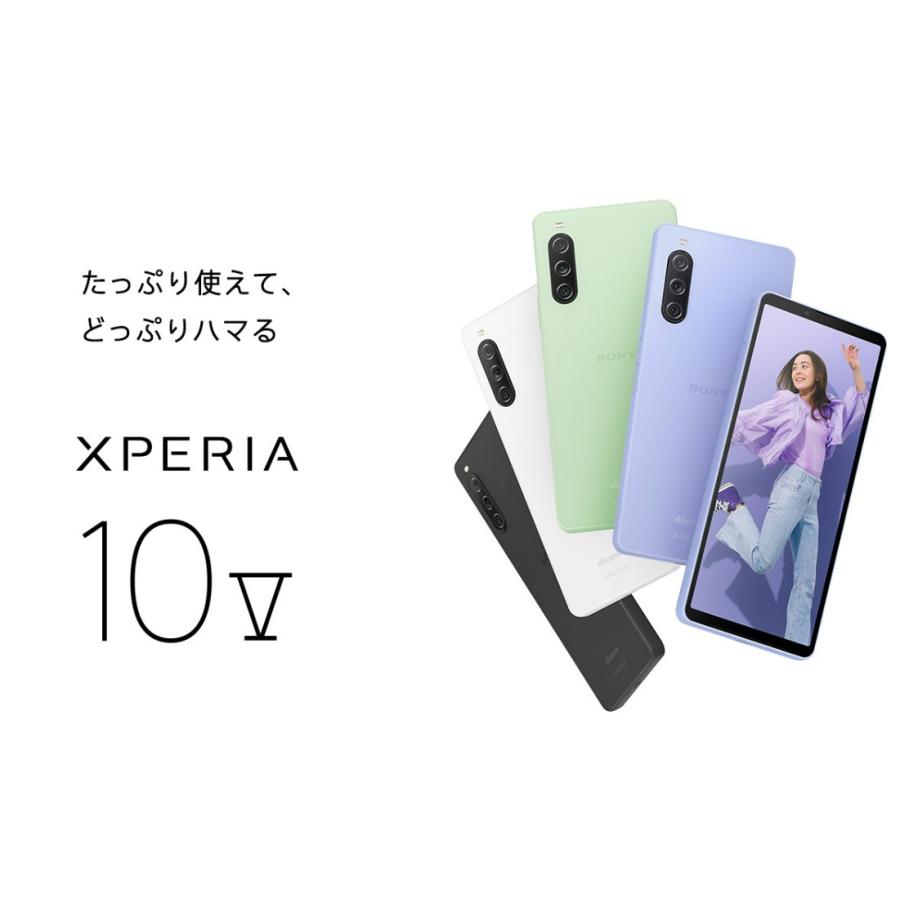 新品 未使用品 白ロム」SIMフリー Sony Xperia 10 V SOG11