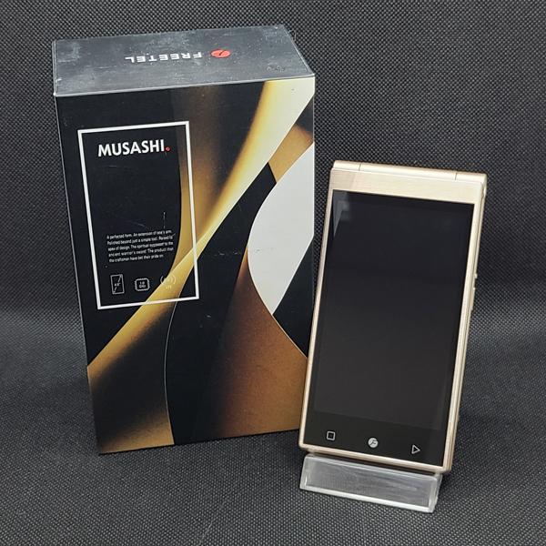 Web限定 白ロム Aランク Simフリー Freetel Musashi シャンパンゴールド 赤ロム保証 Ftj161a Simfree 即日発送 Ltr1 Pl