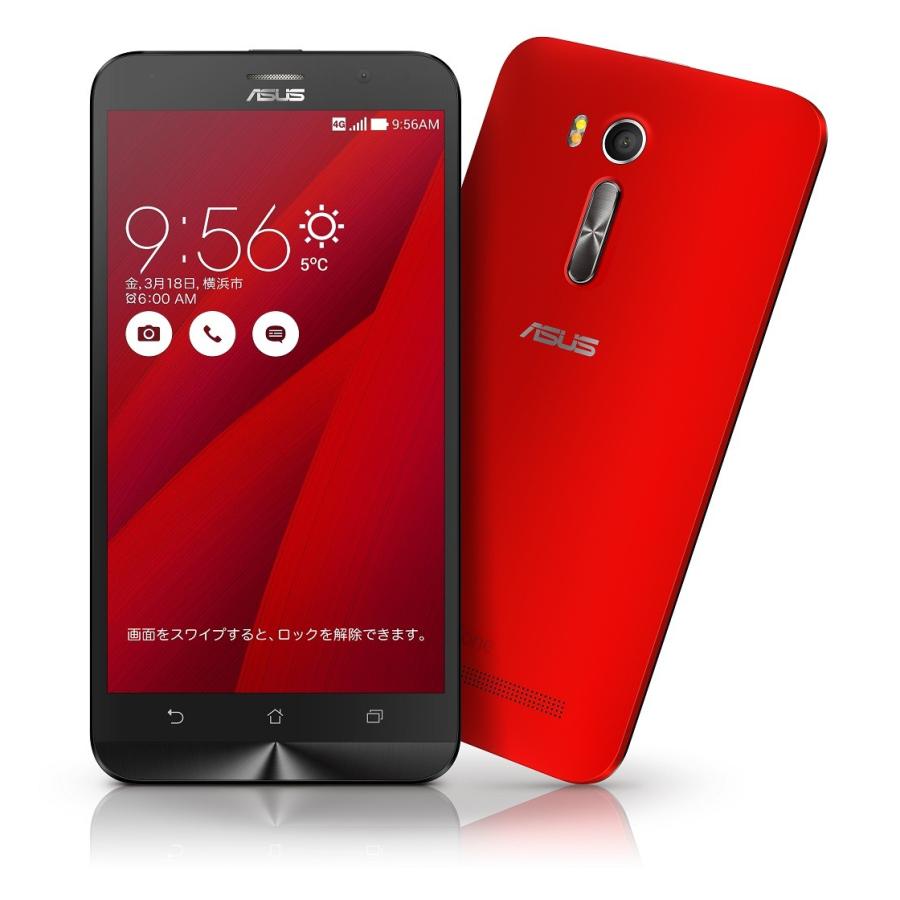ASUS ZenFone GO　本体　レッド　ZB551KL　SIMフリー 新品 未使用品」SIMフリー ASUS ZenFone Go ZB551KL RAM2GB 16GB