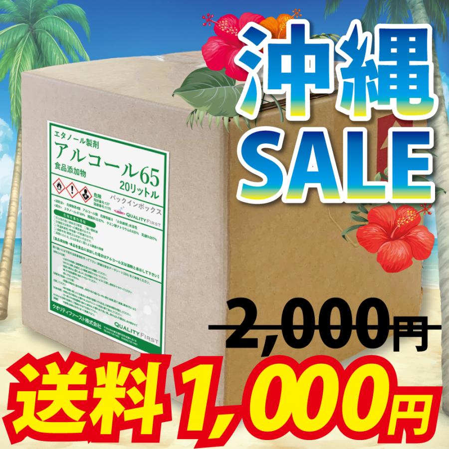 1800円 多様な 沖縄県sale 除菌アルコール65 l コック付き バックインボックス バロンボックス リットル