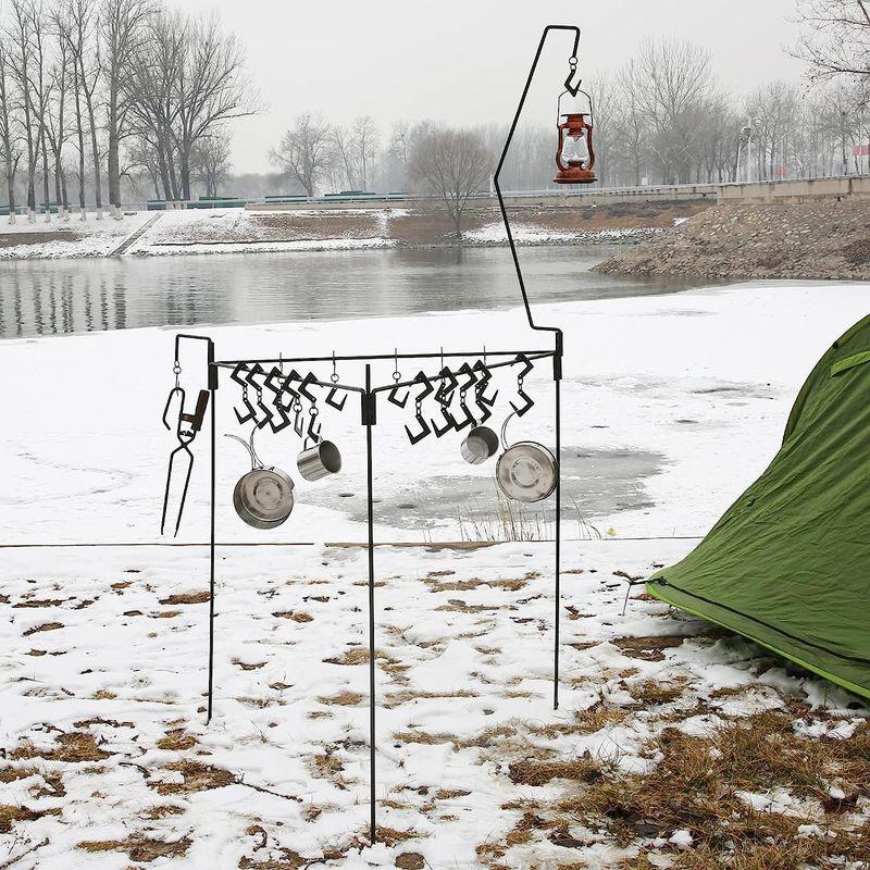 ランタンスタンド 打ち込み式 ランタンハンガー 鋳鉄製 ランタンポール 多機能 ランタン スタンド 軽量 コンパクト アウトドア キャンプ/ 多機能 ランタン 打ち込み式 ランタンハンガー 鋳鉄製 ランタンポール スタンド 軽量 コンパクト アウトドア