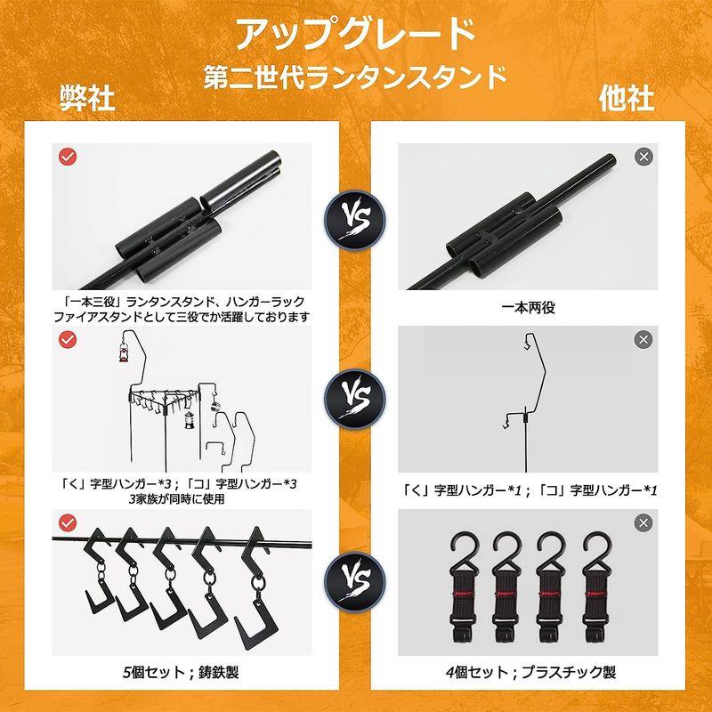 ランタンスタンド 打ち込み式 ランタンハンガー 鋳鉄製 ランタンポール 多機能 ランタン スタンド 軽量 コンパクト アウトドア キャンプ/ 多機能 ランタン 打ち込み式 ランタンハンガー 鋳鉄製 ランタンポール スタンド 軽量 コンパクト アウトドア