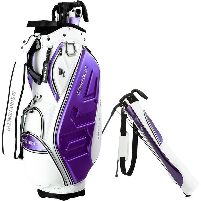 新入荷 ディスティニーコンセプトDESTINY CONCEPT デュアル キャディバッグ DC-X14B DUAL セルフスタンドクラブケース 内蔵 【OCQ8742987579】(31483円)