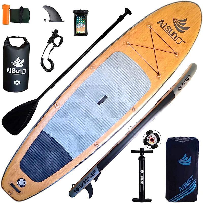 AISUNSS サップボード SUP ボード インフレータブル スタンドアップパドル ボード 長320cm 幅81cm 厚15cm 安定性 ボード SUP AISUNSS サップボード インフレータブル スタンドアップパドル 長320cm 幅81cm 厚15cm 安定性