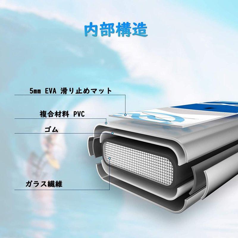 Iproods SUPサップボード インフレータブル スタンドアップ SUPパドルボード 長さ320cm*幅83cm*厚さ15cm 最大積載 SUPサップボード インフレータブル スタンドアップ SUPパドルボード 長さ320cm*幅83cm*厚さ15cm 最大積載