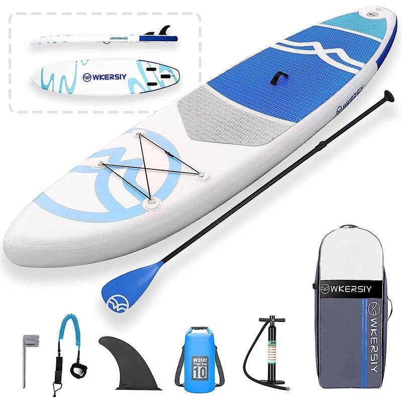 Iproods SUPサップボード インフレータブル スタンドアップ SUPパドルボード 長さ320cm*幅83cm*厚さ15cm 最大積載 SUPサップボード インフレータブル スタンドアップ SUPパドルボード 長さ320cm*幅83cm*厚さ15cm 最大積載