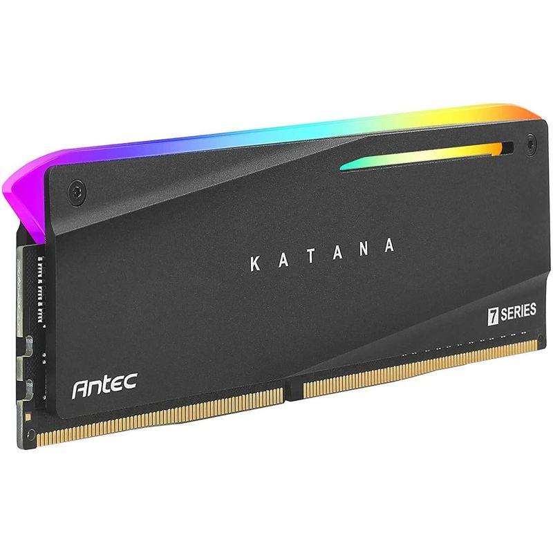 2021春の新作 Antec Antec Katana DDR4 (PC4-28800) RGB 16GB Katana メモリ C18 16GB  RGB (2x8GB) 3600 DDR4 3600 (2x8GB) (PC4-28800) Memory, C16 デスクトップ 