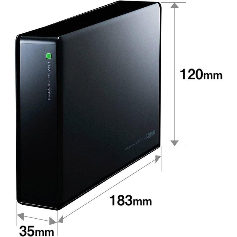 外付けHDD ロジテック SeeQValut対応 テレビ録画用 ハードディスク 6TB 静音 ファンレス設計 国内メーカー 3.5インチ U｜qualityfactory｜02