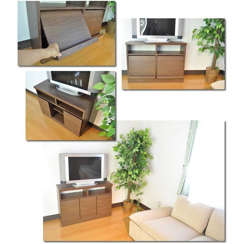 テレビ台 アルファタカバ 寝室ダイニング子供部屋用2台目のテレビ台にピッタリ 90cm幅奥浅タイプ薄型テレビ台フィードブラウンAタ 人気・おすすめ｜省スペース設計・旅行向けにおすすめ お得商品 プライバシー配送 国内発送・安心販売体制
