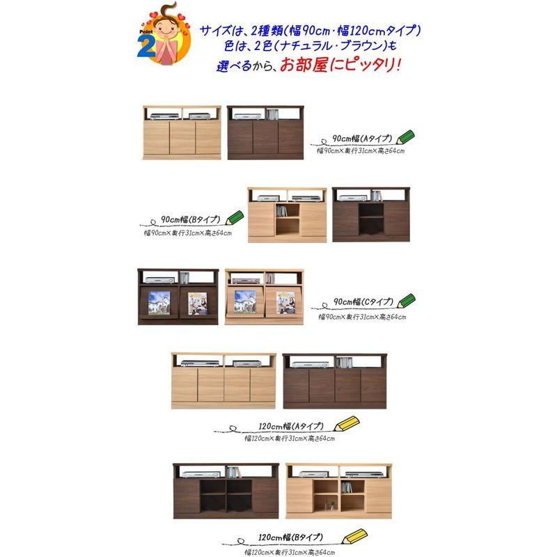 テレビ台 アルファタカバ 寝室ダイニング子供部屋用2台目のテレビ台にピッタリ 90cm幅奥浅タイプ薄型テレビ台フィードブラウンAタ 人気・おすすめ｜省スペース設計・旅行向けにおすすめ お得商品 プライバシー配送 国内発送・安心販売体制