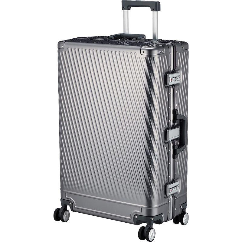 【公式】 スーツケース エース トーキョー アルゴナム2-F No.06992 76L 5.6kg 5~7泊 双輪キャスター 66 cm ガンメタリッ 【HO1213290226】(43690円)