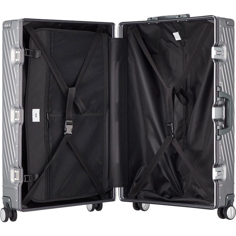 【公式】 スーツケース エース トーキョー アルゴナム2-F No.06992 76L 5.6kg 5~7泊 双輪キャスター 66 cm ガンメタリッ 【HO1213290226】(43690円)