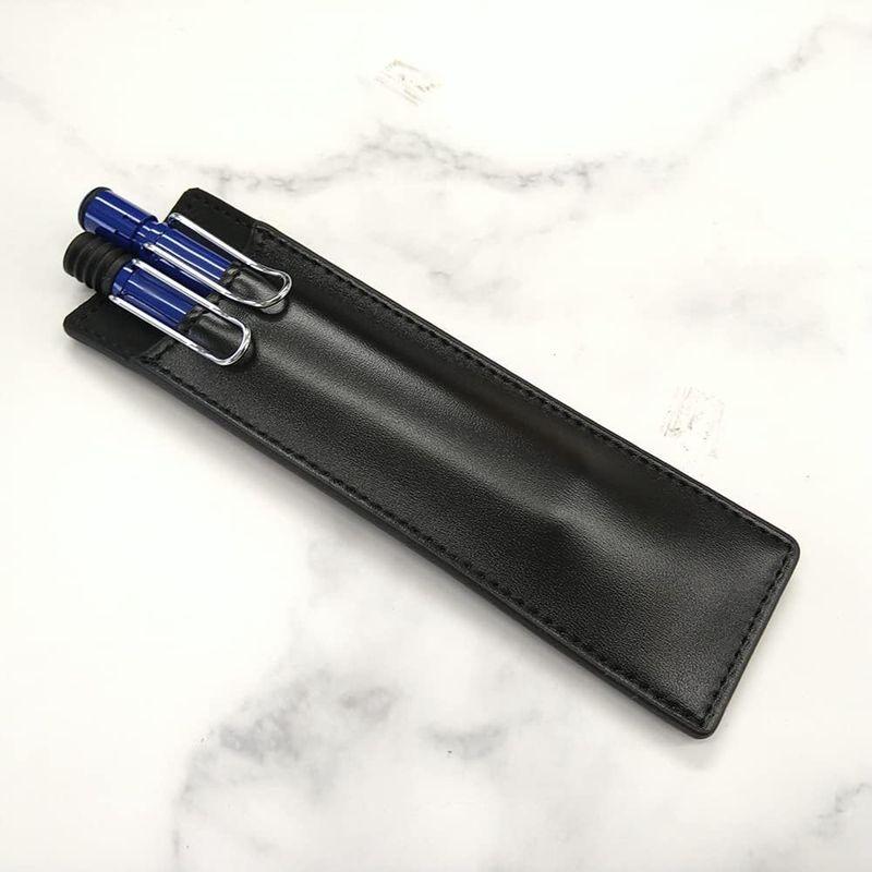 新入学の LAMY ラミー ボールペン シャープペン セット サファリ ブルー レザーペンケース付き ギフトボックス入り 正規輸入品 お祝い 新入学｜qualityfactory｜02