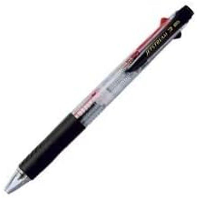 文房具 ジェットストリーム 油性ボールペン 3色 1.0mm 軸色:透明 インク:黒・赤・青 ×20セット｜qualityfactory｜02