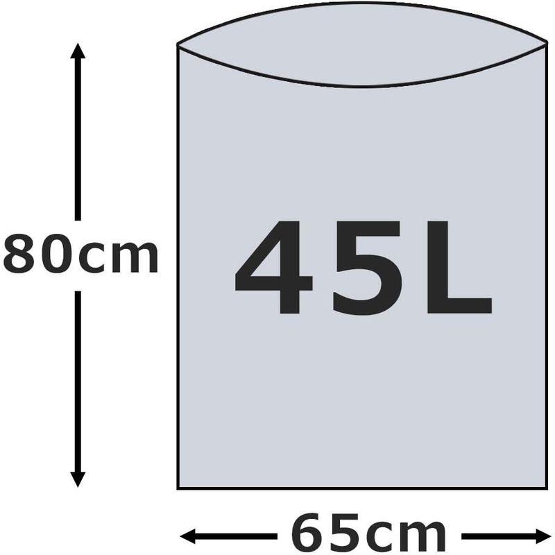 ごみ袋 ポリ袋 45L 透明 厚み0.025mm 900枚入りBedwin Mart｜qualityfactory｜02