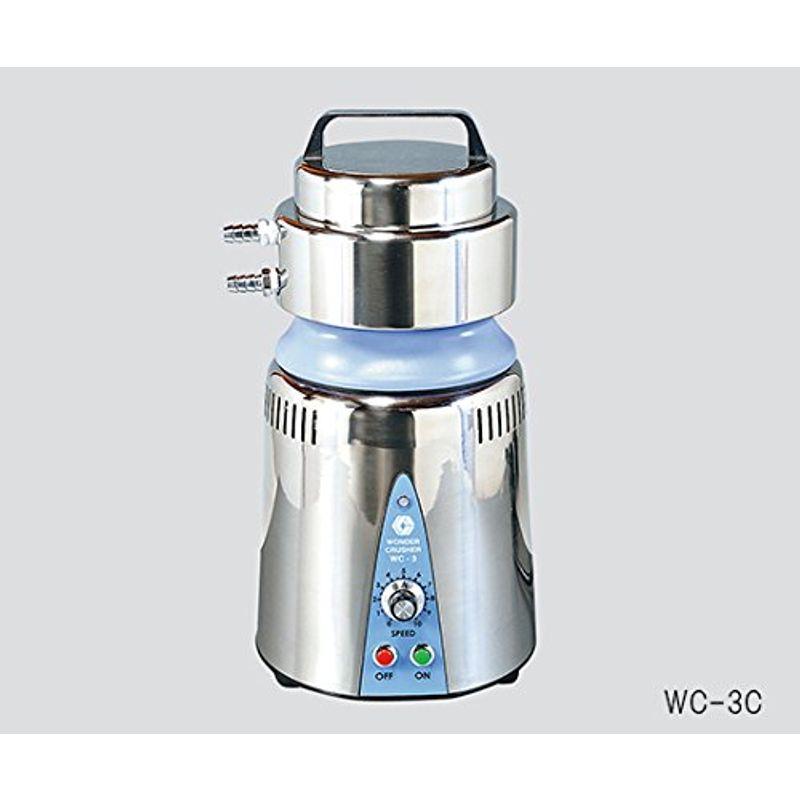 冷却容器　ワンダークラッシャー　SUS冷却ジャケット付容器(標準フタ付)WC-3C　1-3380-03