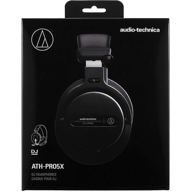 ヘッドホン audio-technica DJヘッドホン ブラック ATH-PRO5X BK｜qualityfactory｜08