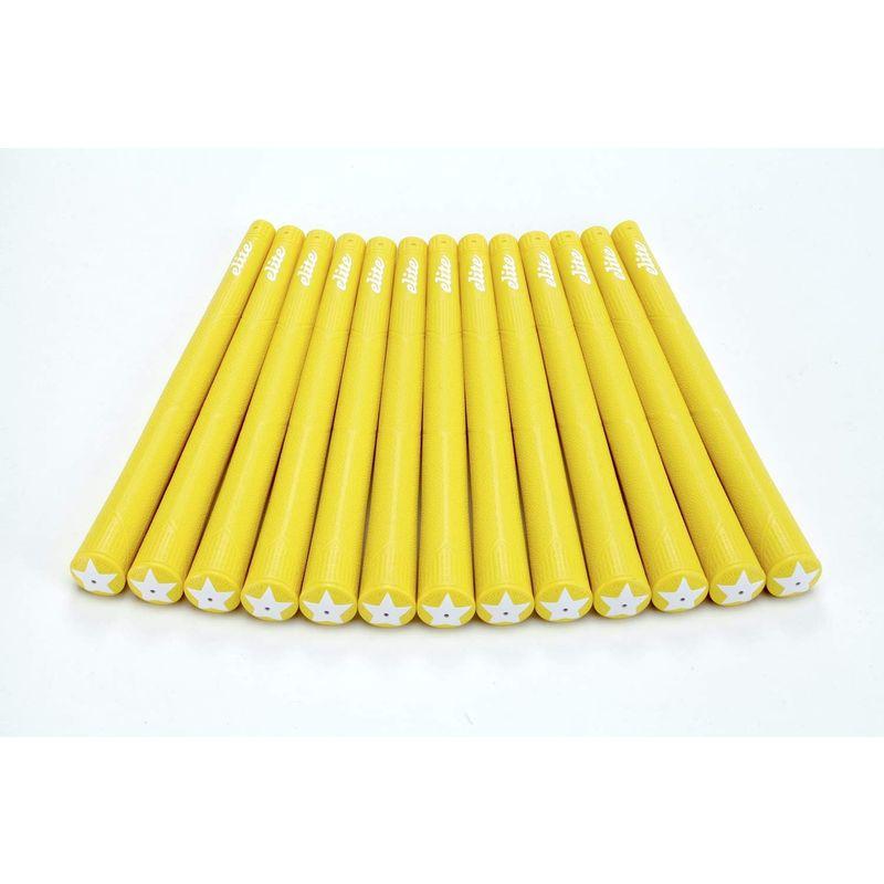 ゴルフグリップ elitegrips (エリートグリップ) ゴルフ グリップ A50 STAR 13本セット アシッドイエロー バックライン無し A50 STAR elitegrips エリートグリップ ゴルフ グリップ 13本セット アシッドイエロー 0mm