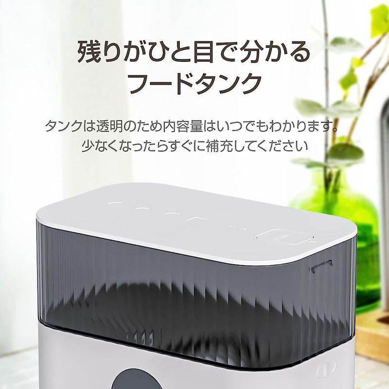 ブリシア 自動給餌器 多頭飼い 猫 中小型犬用 録音可 手動給餌可 2WAY給電 WiFi接続式 乾燥剤内蔵 2個のステンレス製トレイ付き 自動給餌器 手動給餌可 多頭飼い 猫 中小型犬用 録音可 2WAY給電 WiFi接続式 乾燥剤内蔵 2個のステンレス製トレイ付き 　