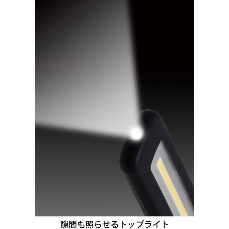 作業灯　GENTOS(ジェントス)　LED　ワークライト　防滴　実用点灯3時間　明るさ700ルーメン　スリムバータイプ　USB充電式　防塵