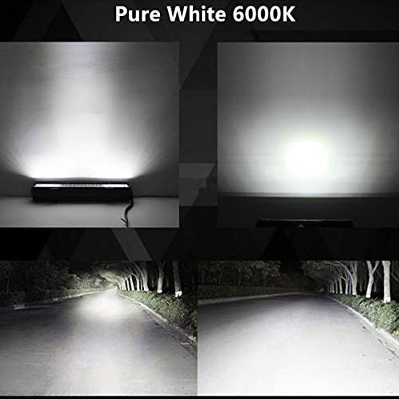 作業灯・ワークライト　Wellvie　LED　58.5cm　10V-30V　ワークライト　23インチ　ライトバー　324W　12V　作業灯　ハイパーコンボ　24V