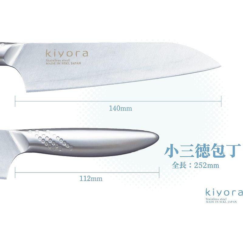 Aページ 関の包丁 kiyora 日本製 (小三徳包丁)