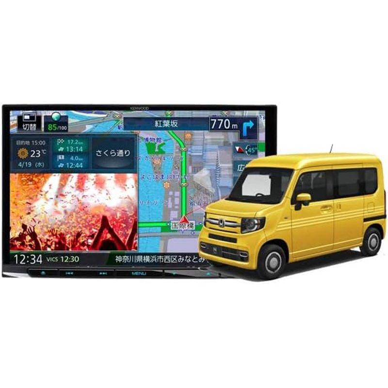 8V型彩速ナビMDV-S810L+TBX-H006ホンダN-VAN用取付キットセット｜qualityfactory｜04