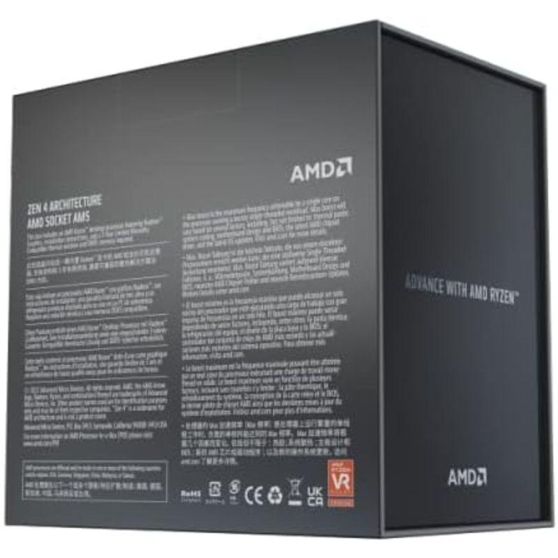 AMD Ryzen 9 7950X Box coolerなし 16コア32スレッド / 4.5GHz(Boost 5.7GHz) 170W｜qualityfactory｜02