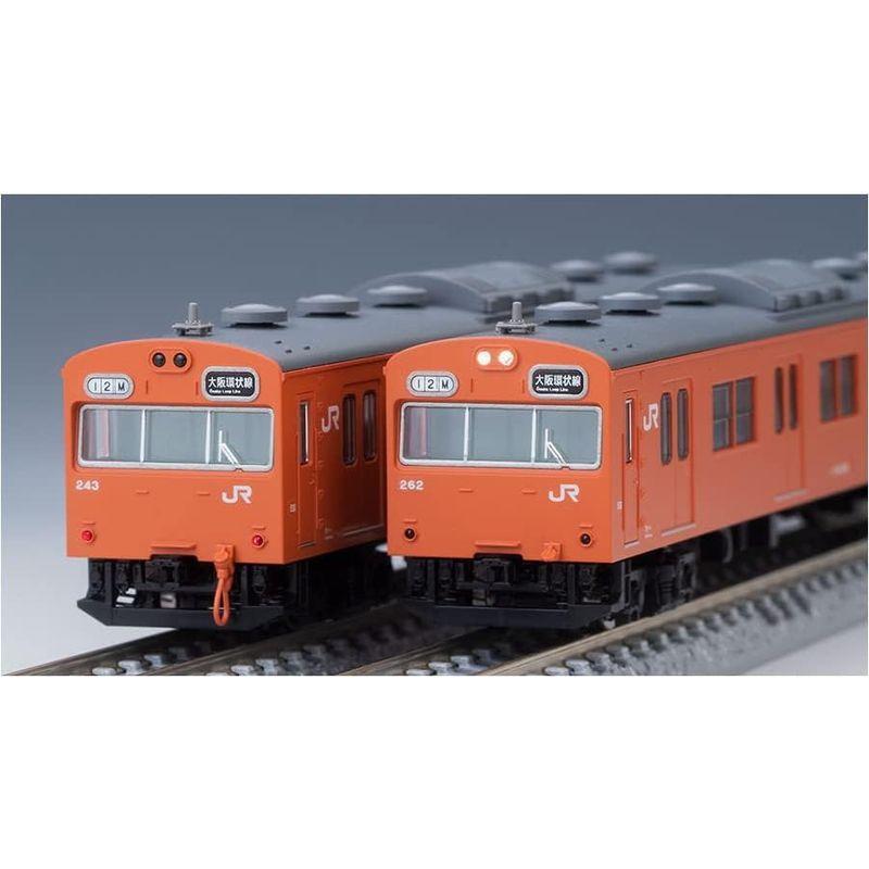 鉄道運行 TOMIX Nゲージ JR 103系通勤電車 JR西日本仕様・黒サッシ・オレンジ 基本セット 98455 鉄道模型 電車