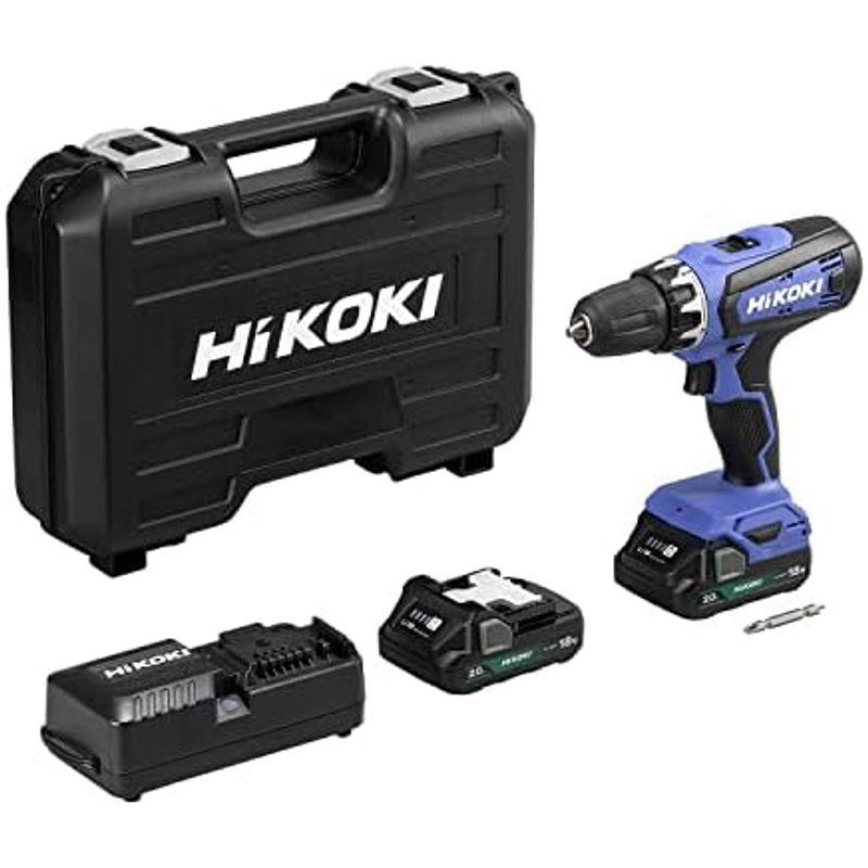 HiKOKI(ハイコーキ) 14.4V コードレス ドライバドリル 2.0Ah 蓄電池×1個 充電器 ケース付 FDS14DF(BG)｜qualityfactory｜15