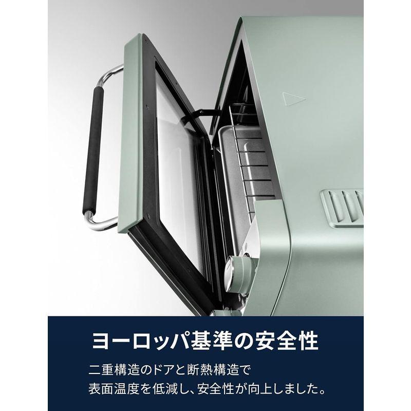 De'Longhi (デロンギ) オーブントースター ディスティンタ・ペルラ EOI408J-GR トースト4枚分 食パン シンプル操作 グ｜qualityfactory｜02