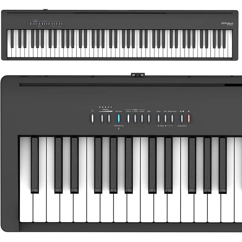 スタンドセットRoland ローランド 電子ピアノ デジタルピアノ ポータブル 88鍵盤 グランドタッチ FP-30X (BK ブラック)｜qualityfactory｜03