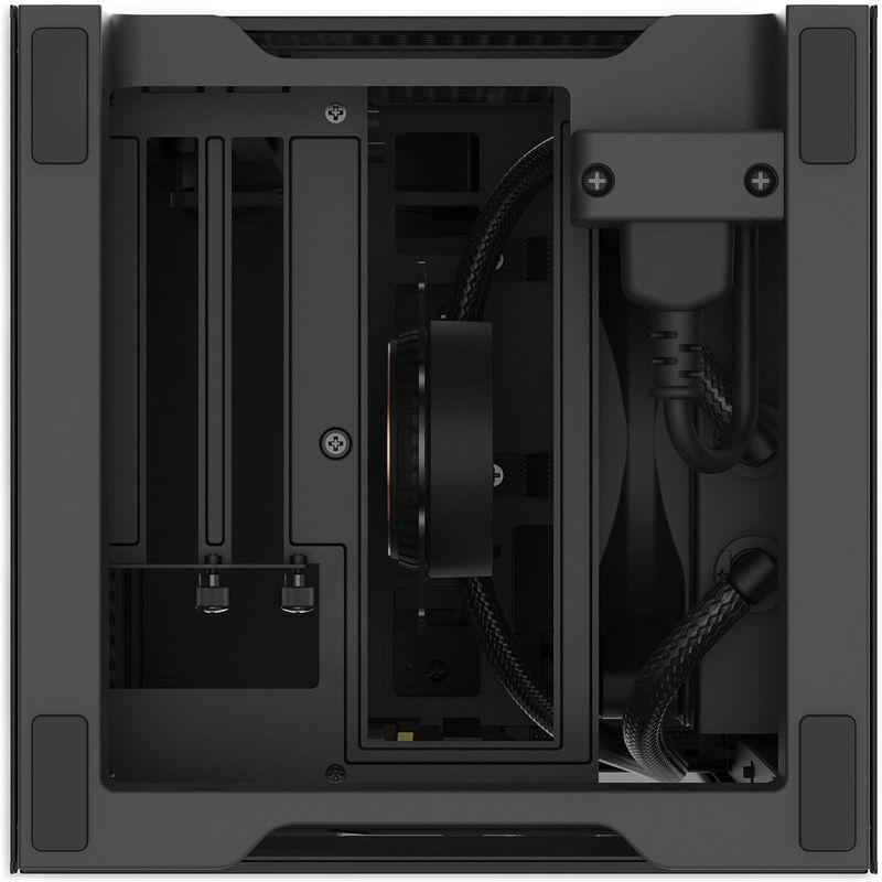 NZXT H1 Version2 PCケース コンパクト BLACK 電源、簡易水冷付属 CS-H11BB-JP CS8336｜qualityfactory｜09