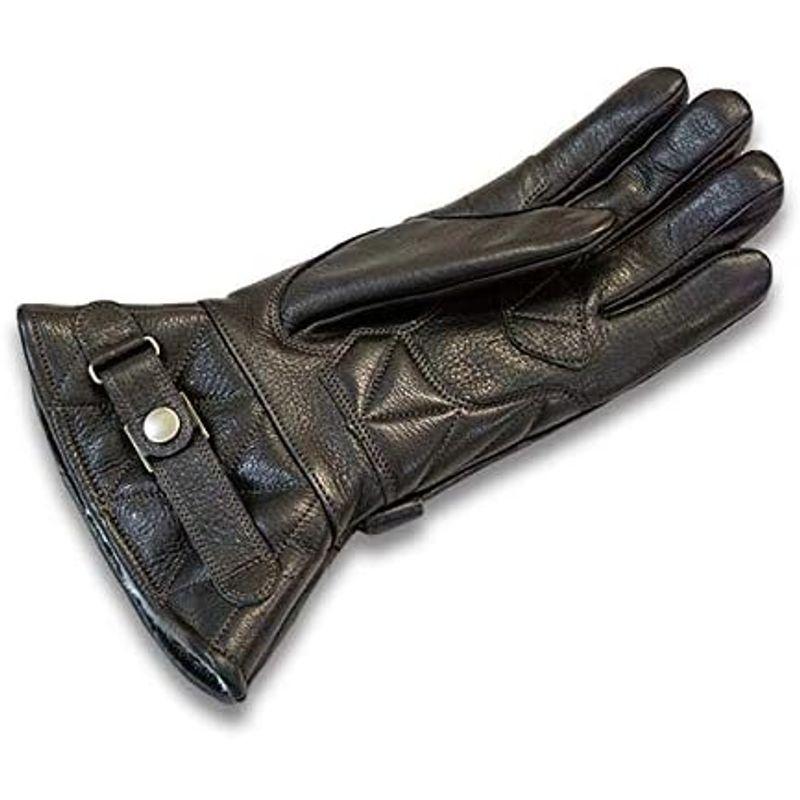 POWWOW/パウワウ「The Gauntlet Glove”Type3”/ザ・ガントレットグローブ”タイプ3”」 ブラック XL｜qualityfactory｜02