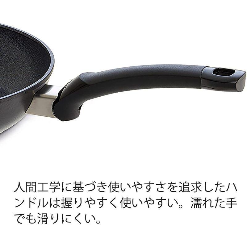 フィスラー (Fissler) キズに強く金属ヘラにも負けない頑丈さとノンスティック効果を両立したフライパン アダマント クラシック 24c｜qualityfactory｜03