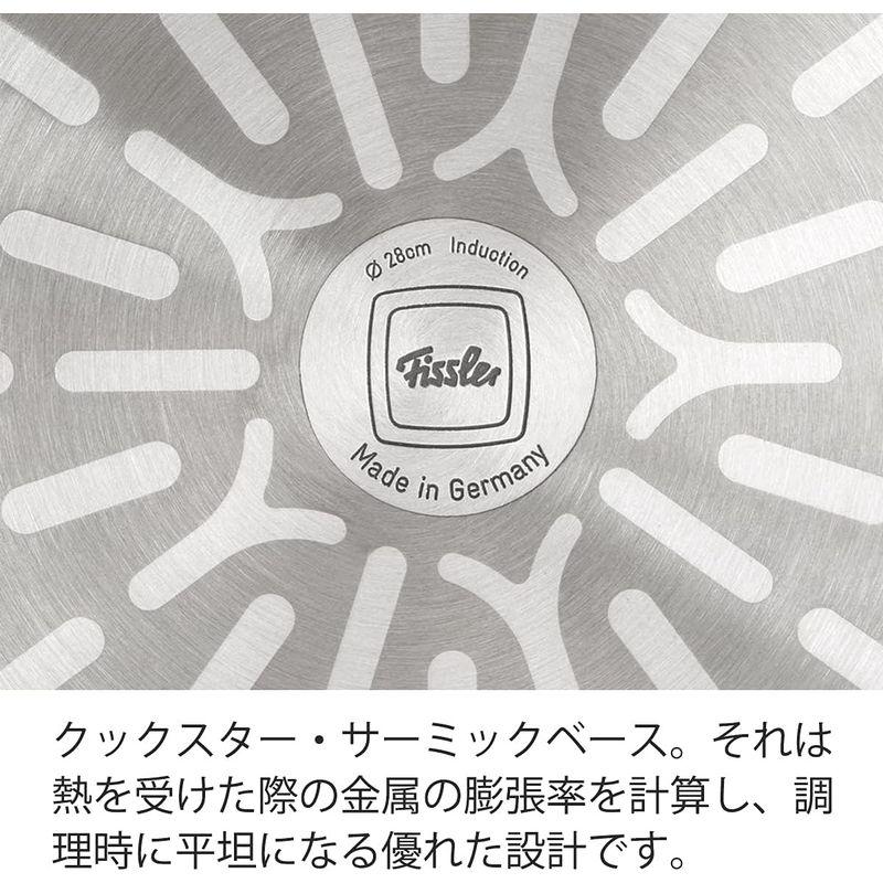 フィスラー (Fissler) キズに強く金属ヘラにも負けない頑丈さとノンスティック効果を両立したフライパン アダマント クラシック 24c｜qualityfactory｜04