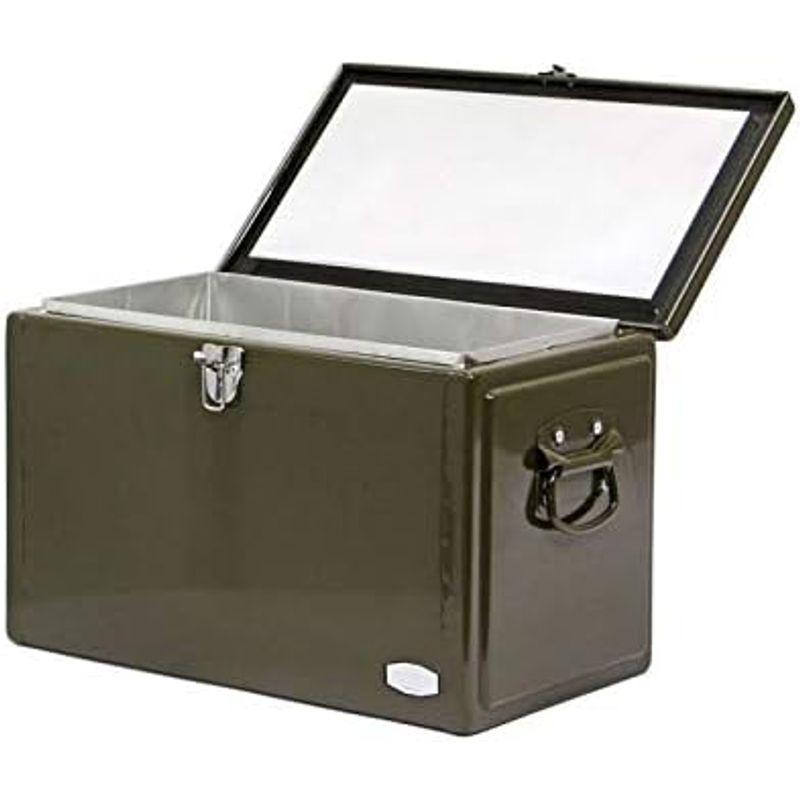 オンラインショップ メタル クーラー ボックス Metal Cooler Box 20L (コヨーテ)