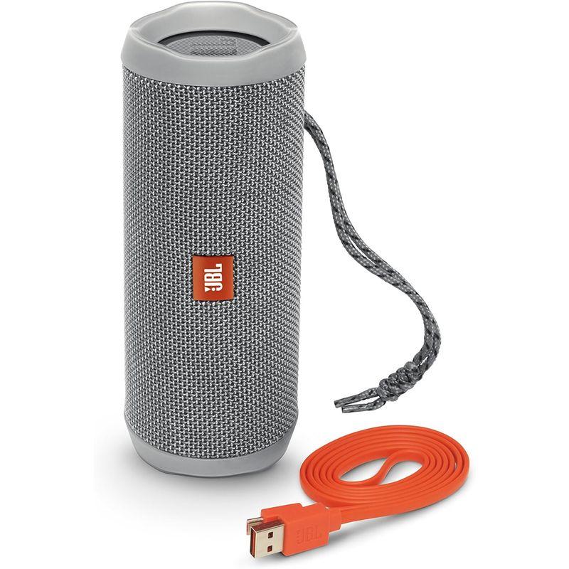 JBL FLIP4 Bluetoothスピーカー IPX7防水/パッシブラジエーター搭載/ポータブル グレー JBLFLIP4GRY 国内正｜qualityfactory｜07