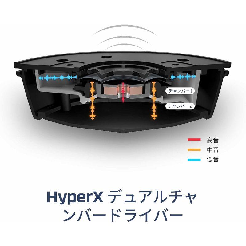 HyperX Cloud Alpha S ゲーミング ヘッドセット 7.1サラウンドサウンド 低音調節スライダー ブルー 2年保証 HX-H｜qualityfactory｜03