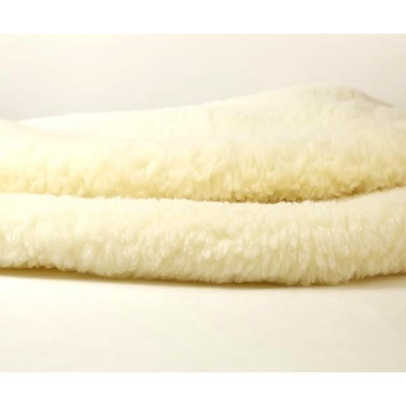 敷布団 シングルサイズ 高密度 ムートンシーツ（毛長35mmの厚さ