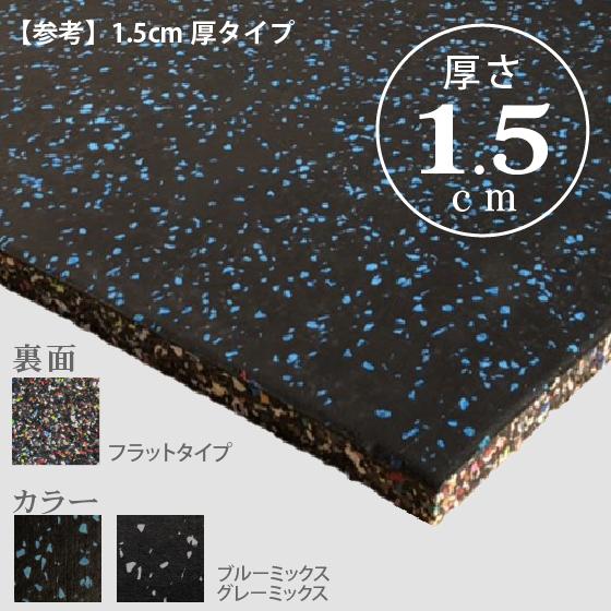 ゴムマット Newゴムチップマット 50 × 50cm （ 2.5cm厚 ） SLDS フロア
