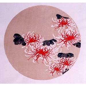 No15 菊ー伊藤若冲 木版画