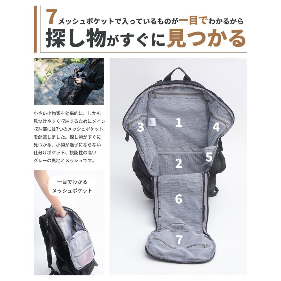Tryptics トラベル バックパック リュック アドベンチャー 40L 大容量