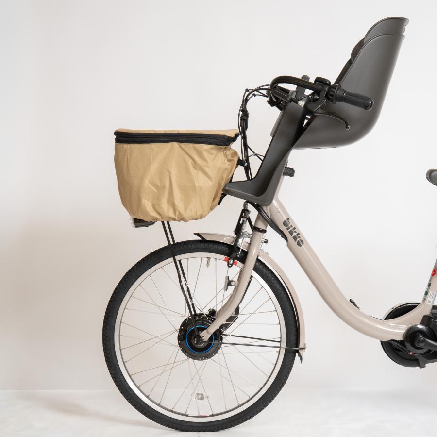 水が溜まらない】 自転車 カゴカバー 前 防水 おしゃれ 丈夫 厚手 2段