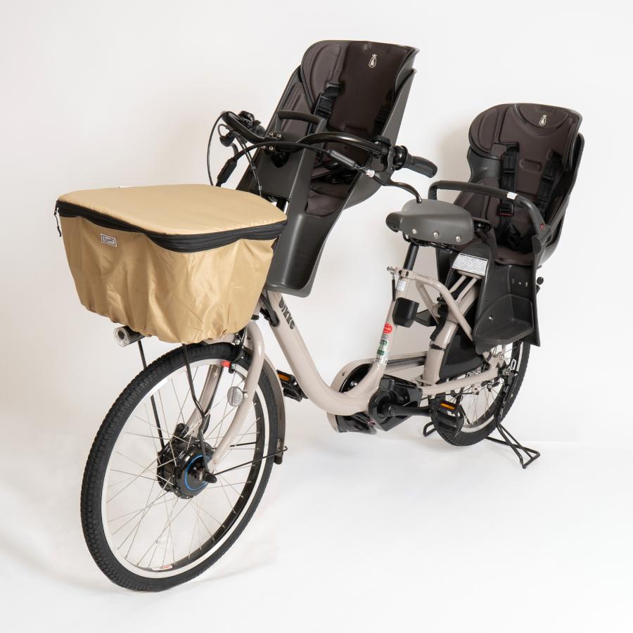 水が溜まらない】 自転車 カゴカバー 前 防水 おしゃれ 丈夫 厚手 2段