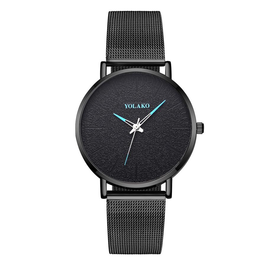Yolako メンズ 腕時計 おしゃれ 人気 シンプル かっこいい 安い プチプラ 黒 メッシュバンド 0028 Watch Mens Yorako Cool Red Blue Quart2 通販 Yahoo ショッピング