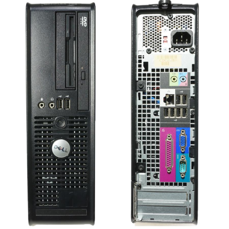 中古 Dell OptiPlex 755 SFF XPPro搭載 HDD・メモリ新品に交換済み 
