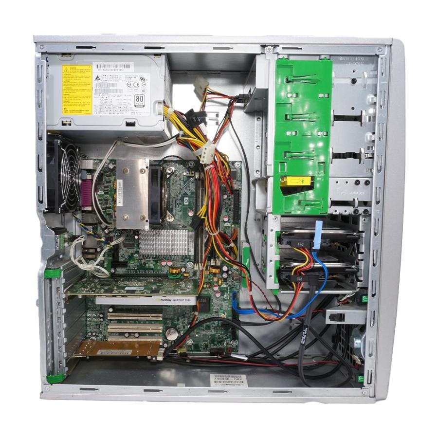 中古 Hewlett-Packard HP xw4600 Workstation Windows XP Professional 32bit メモリ4GB Core 2 Duo E8400 HDD 500GB x 2 RAID1 デスクトップPC | エイチピー | 06
