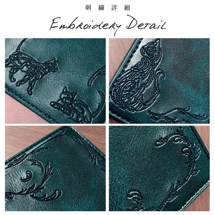 Android One アンドロイドワン ケース カバー 手帳 手帳型 猫刺繍 スマホケース スマホカバー S10 S9 S7 S6 S5 S4 S3 S2 S1 X5 X4 X3 X1 | アンドロイド | 08