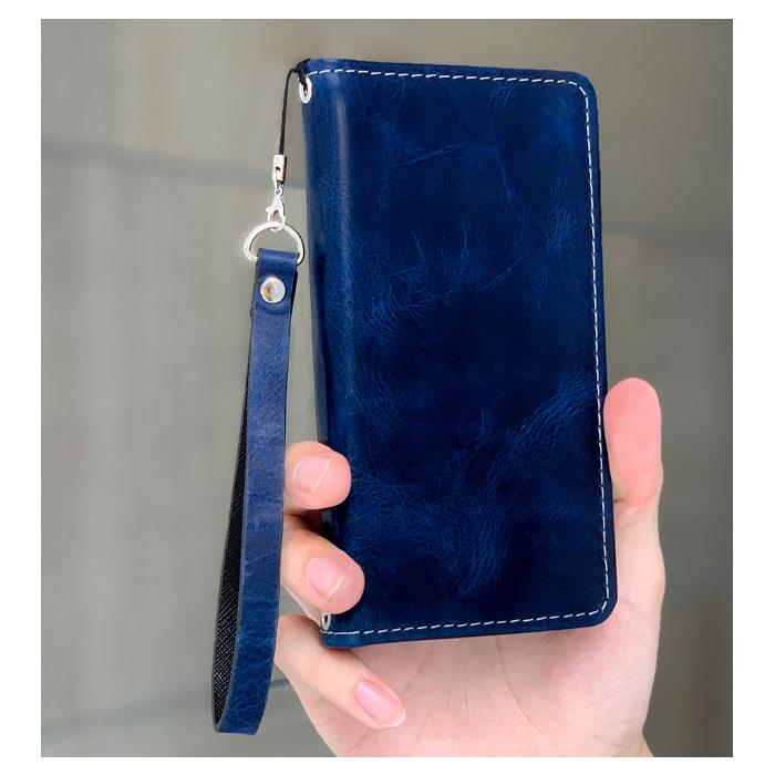 スマホ ストラップ 手首 本革 ストラップ 本革 ジェントルマン スマホ ハンドストラップ 携帯ストラップ レザー リストストラップ 革 本皮 牛革 ヌメ革 |  | 03